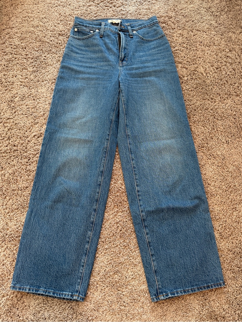 Madewell The Perfect Vintage Wide Leg Crop Jean Size 26 Tall